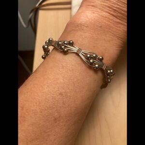 Cool Funky Unique Silver Cuff Bracelet